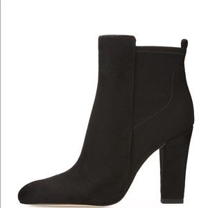 Ivanka Trump Black Heeled Sunal Booties